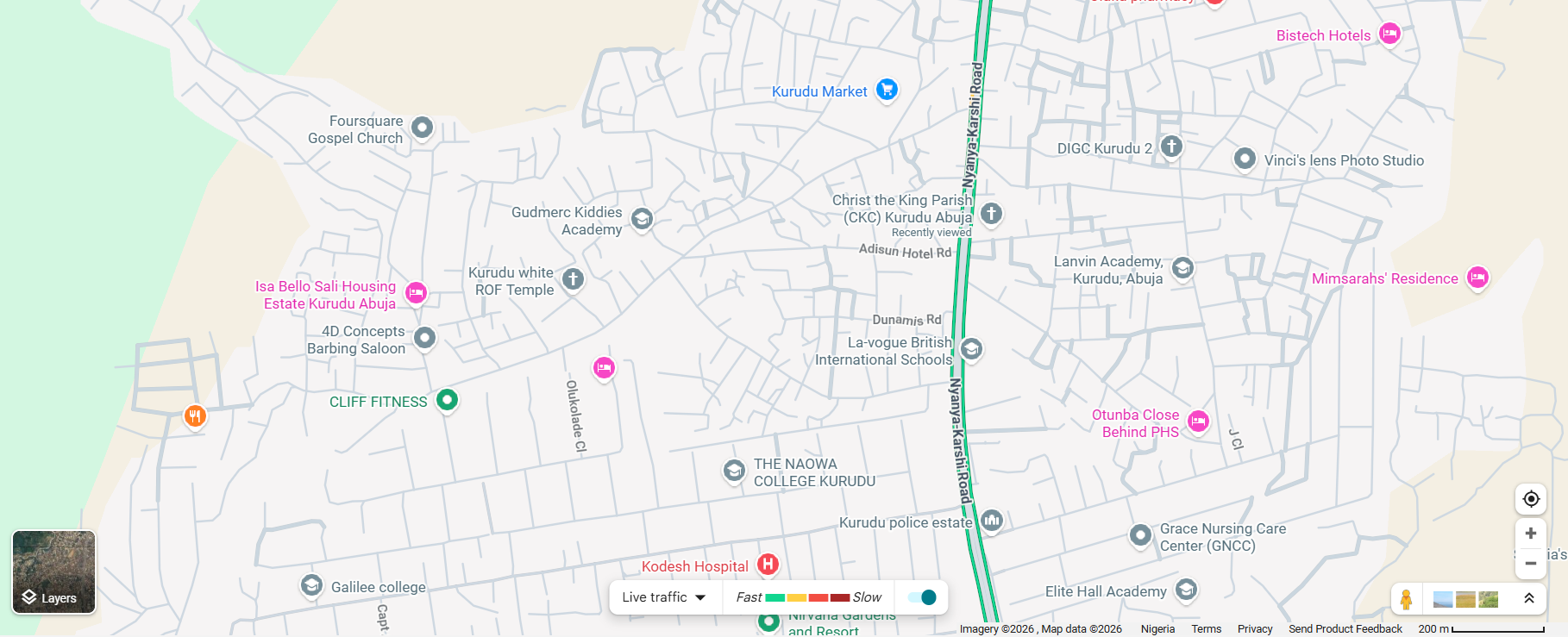 location map